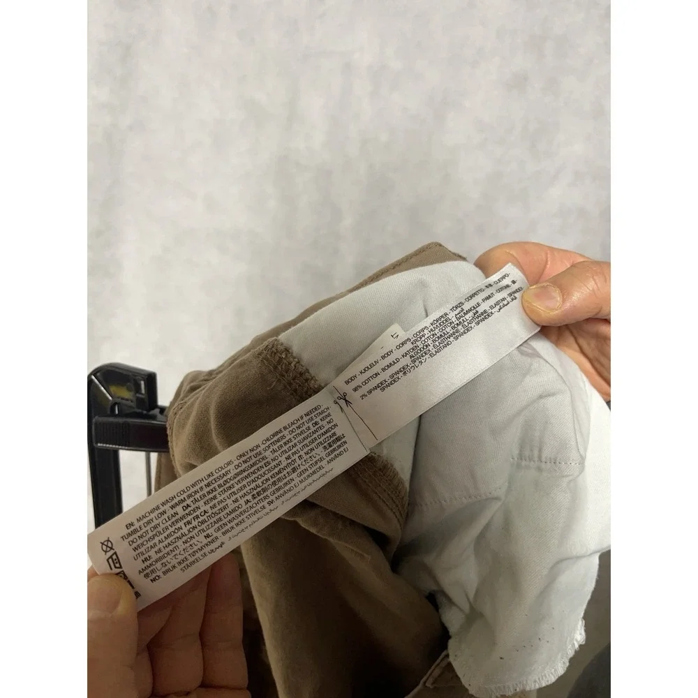 Ariat Pants Men Size 38x30 Beige M4 Relaxed Straight Rebar Canvas Workwear Heavy - Picture 10 of 10